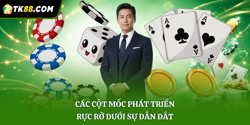 Các cột mốc phát triển rực rỡ dưới sự dẫn dắt