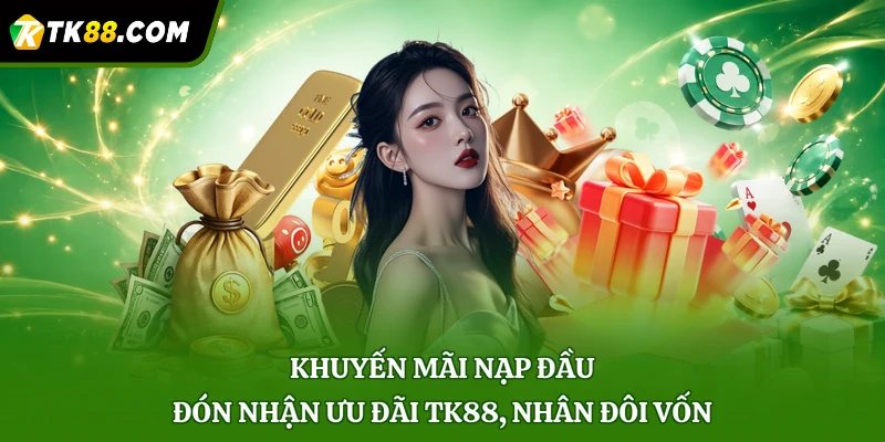 Khuyến Mãi Nạp Đầu - Đón Nhận Ưu Đãi TK88, Nhân Đôi Vốn