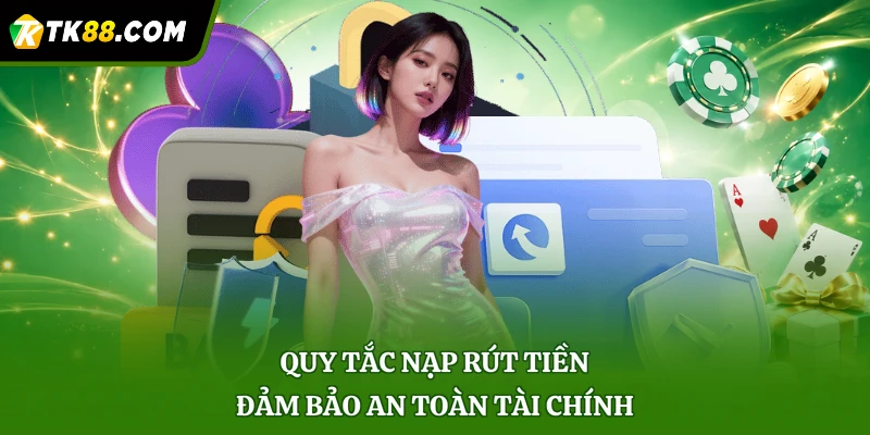 Quy tắc nạp rút tiền đảm bảo an toàn tài chính