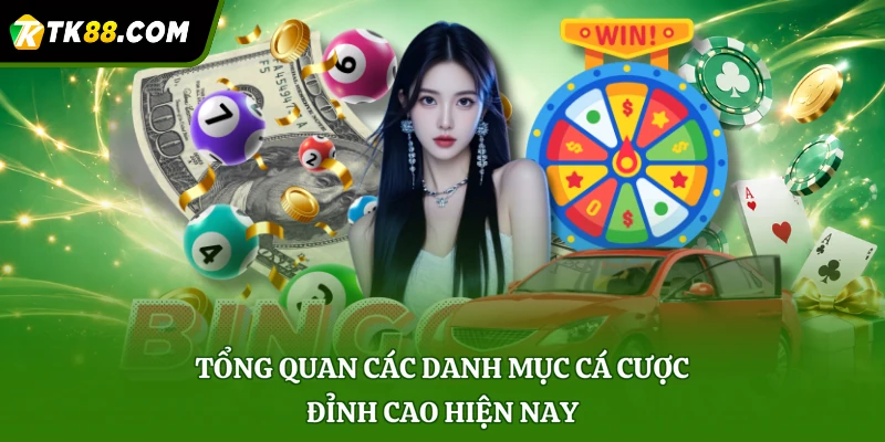 Tổng quan các danh mục cá cược đỉnh cao hiện nay